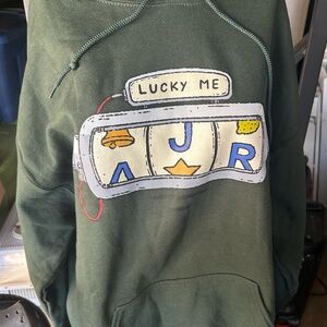 AJR lucky me hoodie size large as is condition